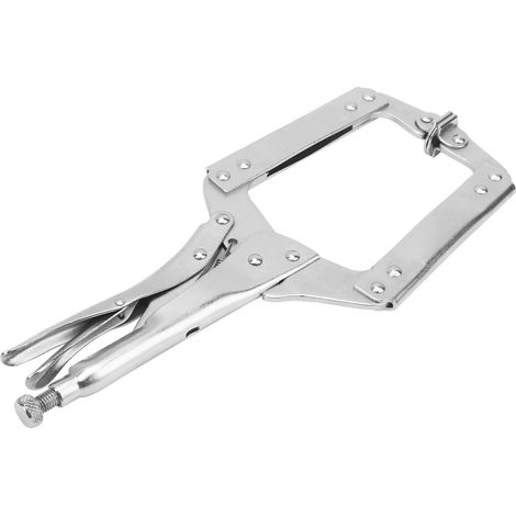 Pince de verrouillage en forme de C pour le travail du bois, outil multifonction de fixation et de soudage, 35,5 cm (14 pouces)
