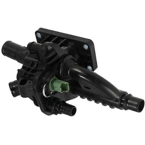 Boîtier de thermostat moteur 9684588980 1336.AX pour Citroën C3 C4 DS3 Peugeot 207 2008 308 1.6 HDI. Thermostat d'eau de refroidissement de bonne qualité. (1/5)