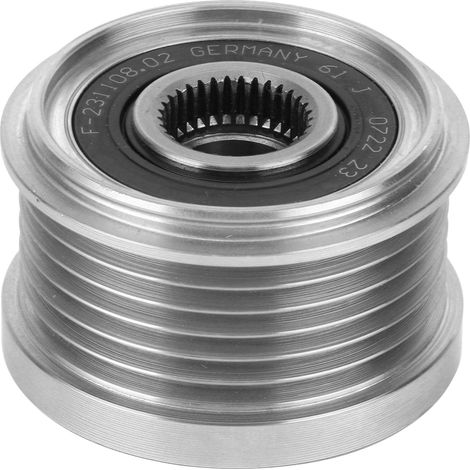 Poulie débitrice d'alternateur F-231108 30782701 9472909 885029 654196 ALP2383 Compatible Volvo V40 Break 1995-2004 (1/5)