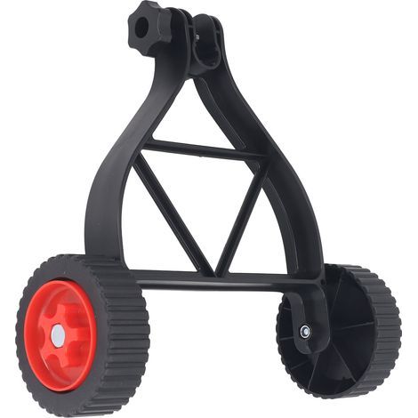 Roue de Support de tondeuse à gazon au Lithium, réglable en hauteur, taille-bordure universelle Portable pour le jardinage (1/5)