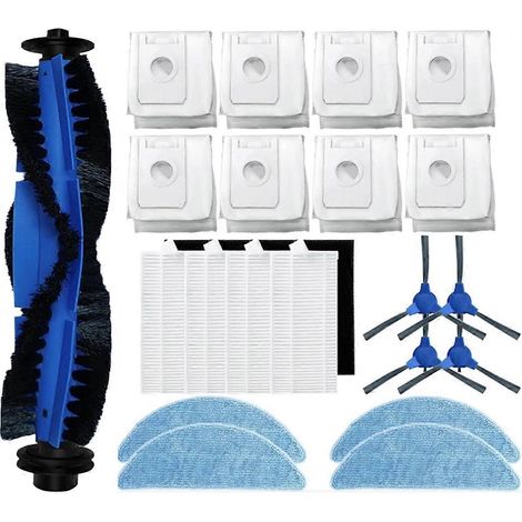 Pour Cecotec Conga 2290 Ultra : brosse principale, sacs à poussière, filtre, douille latérale (1/5)