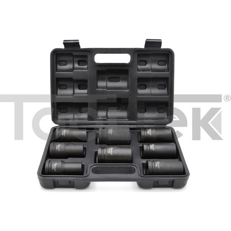 GEKO G10516 SET CHIAVI A BUSSOLA AVVITATORE A IMPATTO 3/4" ESAGONALI 8pz (1/5)