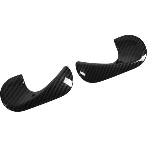 Dekorativer Türgriff aus Kohlefaser für den Innenraum, Ersatzleiste für Smart Fortwo A453 C453 Facelift 2015–2020, selbstklebend, 4-teiliges Set (1/5)