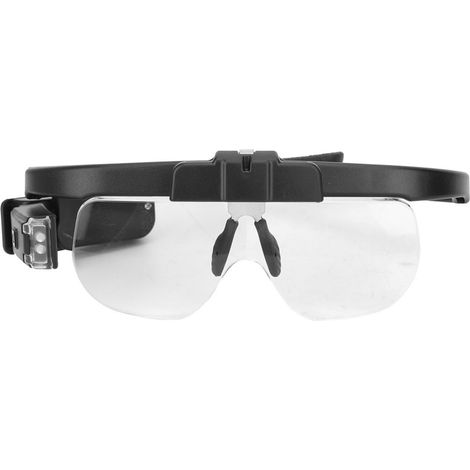 Loupe frontale rechargeable professionnelle 4,5X avec LED pour la lecture et la réparation (1/5)
