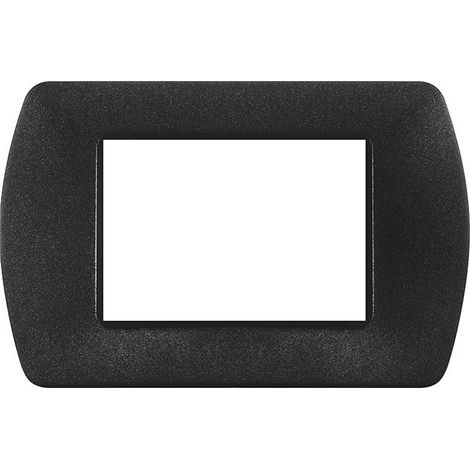 PLACCA METALLO ART 8803-30 3P ANTRACITE METALLIZZATO