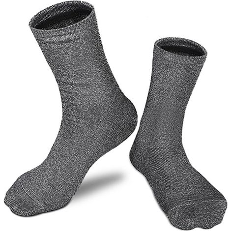 Gants résistants aux coupures, 1 Paire de Chaussettes de Protection des Pieds de sécurité protège-Pieds activités de Plein air Camping Chasse pêche vêtements de Sport Coupe Extensible Confortable. (1/5)