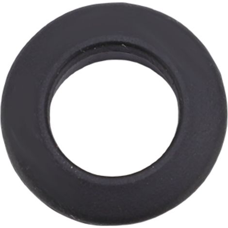 Jeffergarden Rondelle de bouton de verrouillage de porte 39978890, garniture décorative en plastique solide pour S80 V70 S60 XC70, noir-DOU