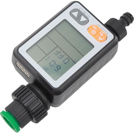 Minuteur d'Arrosage Programmable LCD pour Irrigation Jardin et Agricole, Contrôle Automatique Intelligent