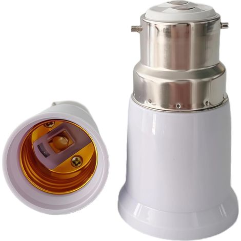 Adaptateur de douille d'ampoule B22 vers E27 (1/5)