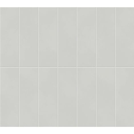 Mosaïque effet Béton Gris Lune Brick 37x33x0,85 cm Mat Cortivo - Mur intérieur (vendu par carton de 0,7326 m²) - RO'MA CARRELAGE