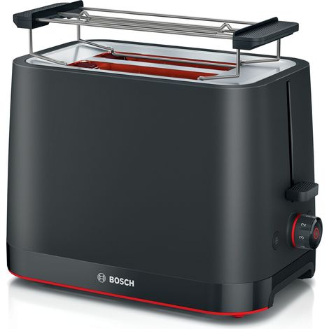 Bosch TAT3M123 Toaster schwarz 950W kompakt