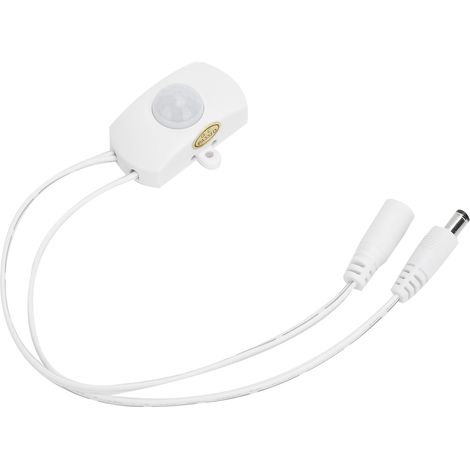 Bande LED infrarouge de détection de présence humaine DC6V-24V - Capteur de corps infrarouge LED blanc (1/5)