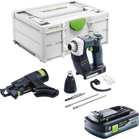 Festool Akku-Bohrschrauber DWC 18-4500-Basic + BP 18 Li 4,0 HPC-ASI 577056 (1/5)