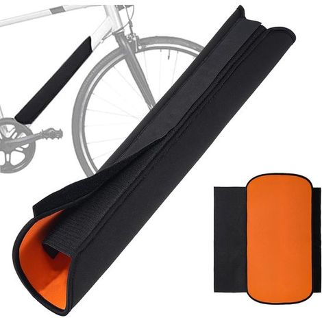 Copertura monoblocco per batteria di bicicletta elettrica, copertura protettiva per portapacchi, universale, nera (1/5)