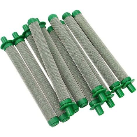 Lot de 10 filtres pour pistolet pulvérisateur sans air en acier inoxydable 304 - Accessoires pour machine - D (1/2)