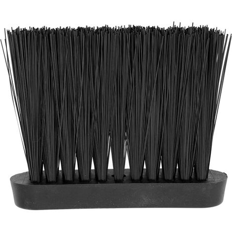 Lot de Brosses de Cheminée Noires en Plastique Résistantes pour Foyer et Poêle avec Mini Pelle, Style Européen Élégant pour Villa et Espace de Vie (1/5)