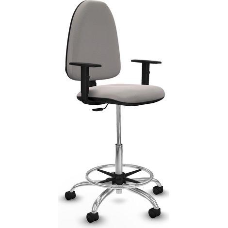 Piqueras et Crespo B1D05RN Chaise de Bureau Blanc Haute