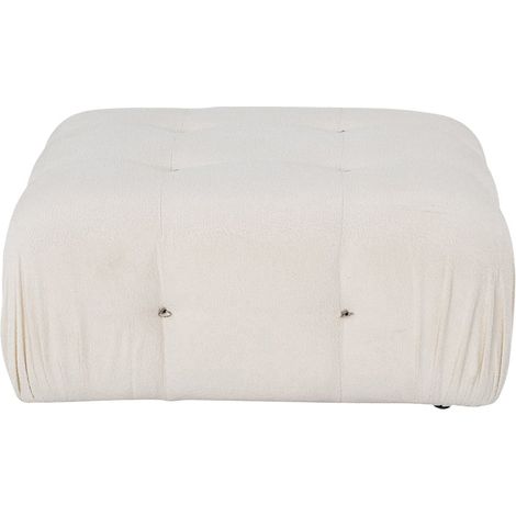 Fußstütze weiß Bouclè 95x95cm Bubble PB (1/4)