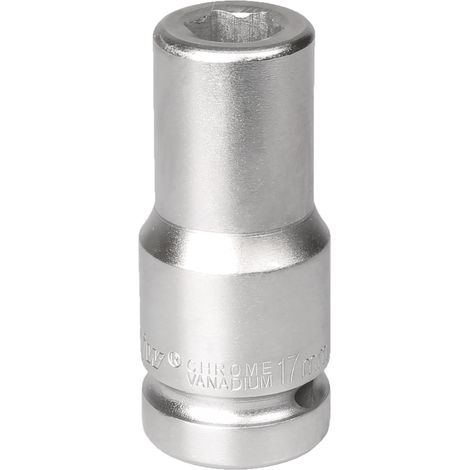 Embout de douille de 17 3/4" à 6 pans allongé, en acier CrV 341017
