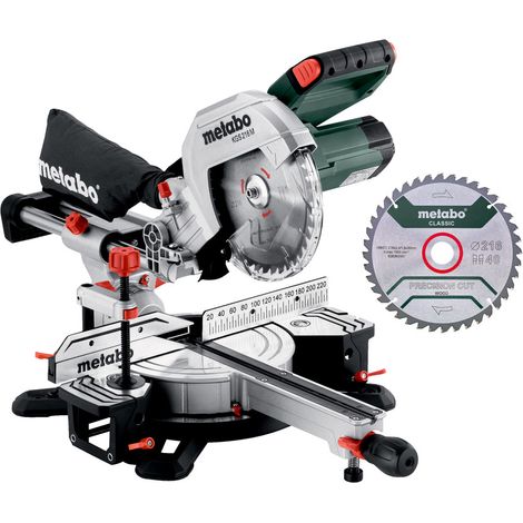 Metabo KGS 216 M sierra eléctrica estacionaria gris 1200 W