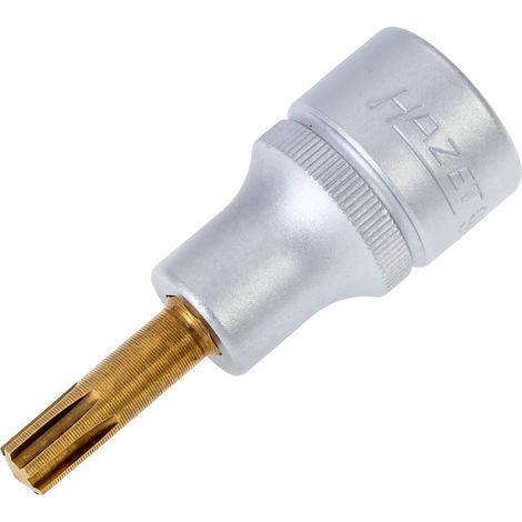 HAZET Schraubendreher-Steckschlüsseleinsatz 991-7 Vierkant hohl 12,5 mm (1/2 Z (1/4)