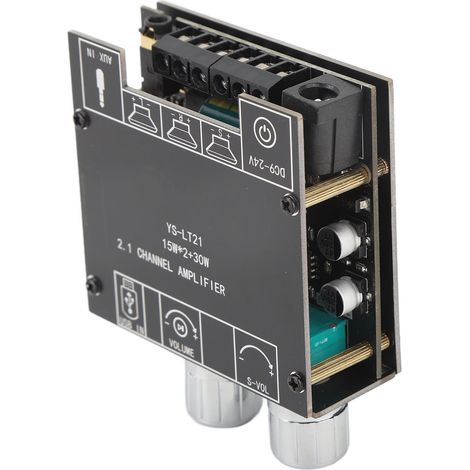 Module amplificateur audio numérique Bluetooth YS LT21 2.1 canaux 15 W / 30 W avec canal de basses (1/5)