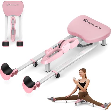 Split Machine, Adjustable Leg Stretcher Machine 0-190° for Home Gym, 150kg Heavy Duty Split Machine for Flexibility - Yoga, Dance & Gymnastics Equipment, No Installation Needed