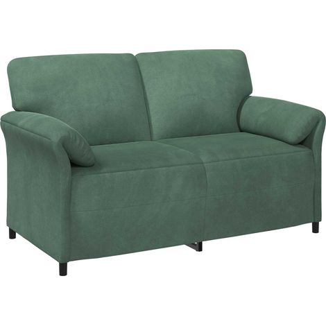 Sofá de 2 Plazas Verde Mar 158 x 83 x 95 cm Terciopelo vidaXL