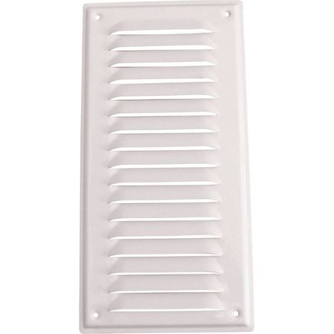 Wallair N31814 Griglia di ventilazione bianca 30x15 cm