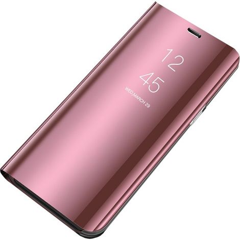 Custodia trasparente per Samsung Galaxy A32 5G, colore oro rosa (1/5)