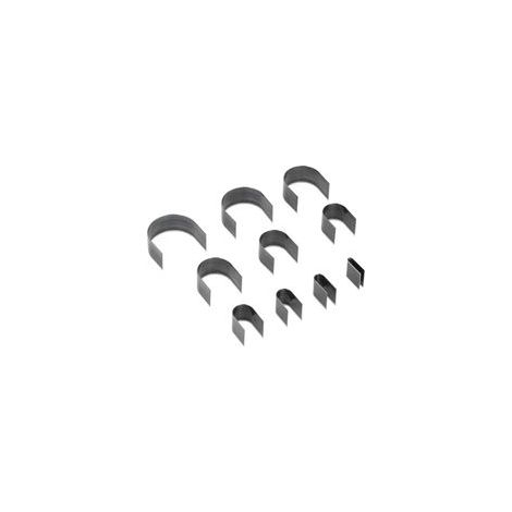 Ensemble de 10 matrices de découpe pour cuir, outils de coupe et de finition pour les coins et les bords, pour la fabrication artisanale de produits DIY