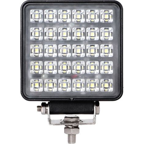 Quadratische Arbeitsleuchte, 30 LEDs, 2700 lm, 9–32 V, IP67 (1/2)