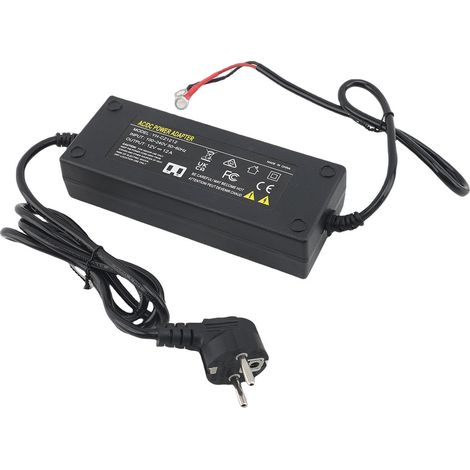 Adaptateur secteur pour chauffage AC100-240V vers DC12V, convertisseur de tension pour voiture, camping-car et garage, installation facile avec lampe LED. (1/4)