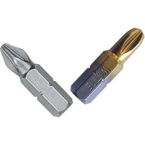10 Spitzen in perforierter Blisterverpackung Länge 25 mm (PZ3)  WITTE 327047