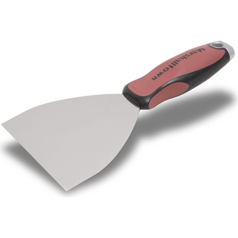 spatule flexible, manche, tête de marteau, acier inoxydable, dimensions : 229x127 mm (1/4)