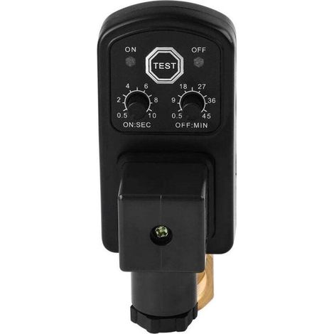 Trywise G1/2 DN15 Automatisches elektronisches Zeitverzögerungs-Ablassventil für Luftkompressor-Kondensat (AC230V) (1/3)