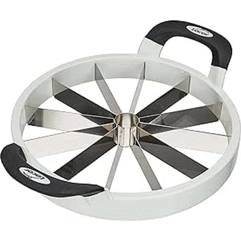 Coupe-melon-pastèque en acier inoxydable, 25cm