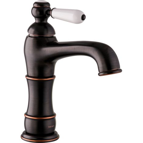 PaulGurkes Wasserhahn Nostalgie Schwarzer Einhandmischer Wasserhahn Retro (1/5)