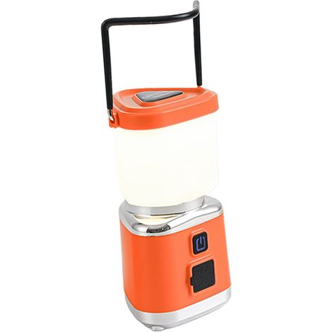 Lampe d'ambiance portable rechargeable à intensité variable pour tente d'urgence (1/5)