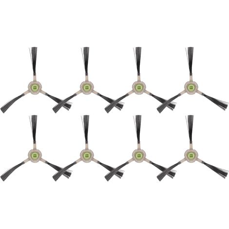 CCYKXA (8 Stück) Seitenbürsten kompatibel mit Lefant M3, M1, M330 Pro, M2 Pro, M320, M310, M210B, M210 Pro, M210P, M213S, M210S, M210, M213, OKP Life K2, K3, K3A, K4, K5, Zubehör für Seitenbürsten (1/5)