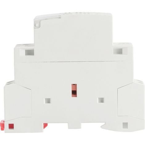 Contacteur modulaire 2P 230V 1NO+1NC pour installation industrielle sur rail DIN, interrupteur de contrôle de circuit GYHC-25