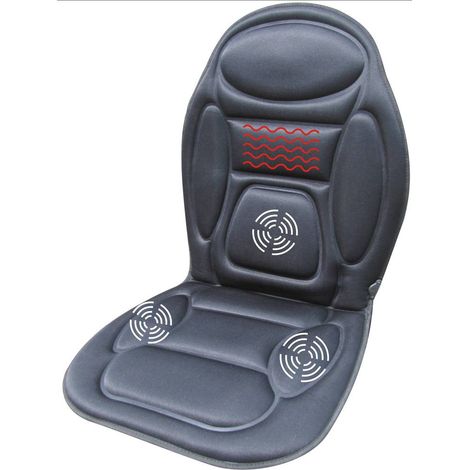 HP Autozubehör Rivestimento rinfrescante per sedile 12 V, 230 V 1 livello di raffreddamento 19180 Nero