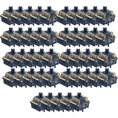 45 hochpräzise lineare Magnetschalter, werkseitig geschmiert, mit POM-Schaft für magnetische mechanische Tastaturen (1/5)