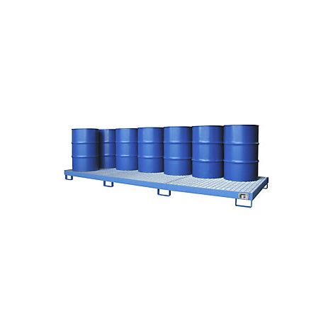 Cubeta colectora de acero  volumen de recogida 333 l  para 12