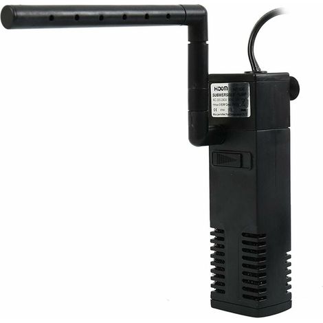 Filtre d'aquarium - Filtres d'aquarium Pompe à Eau de Filtre Interne d'aquarium Submersible avec des filtres d'éponge de Tuyau d'air pour des Aquariums d'aquarium de Tortue-LIAIKI
