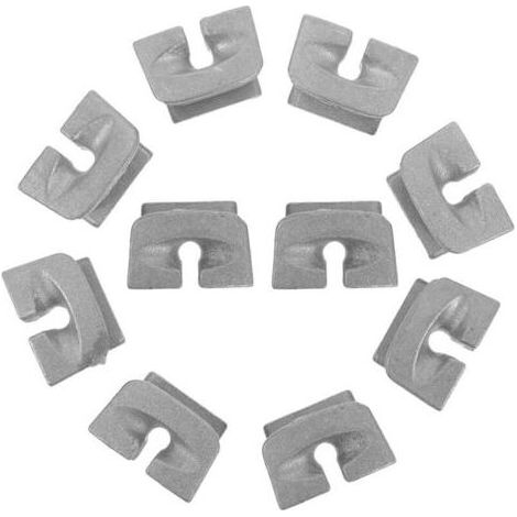 Pair Kit de réparation de 10 œillets pour guide-fil de coupe-bordures - Pièces et accessoires de rechange pour coupe-bordures et débroussailleuses (1/5)