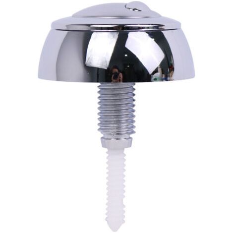 Bouton Poussoir Double Chasse d'Eau pour Siamp Optima 49 Chromé, Réglable de 16 à 50 mm (1/4)