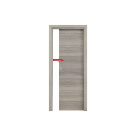 R PANNELLO X PORTA MICROTEC SCORREV ROVERE GRIGIO 90X210