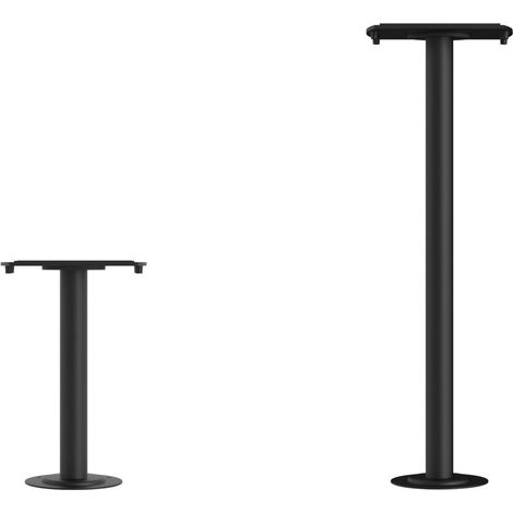 Clos Dual Base Mini Suelo 30Cm Noir Mat - Applique Murale Led 8W/16W Ip65 Ik08, Interrupteur Cct 3000K/4000K/5000K Pour Extérieur - Beneito & Faure (1/4)