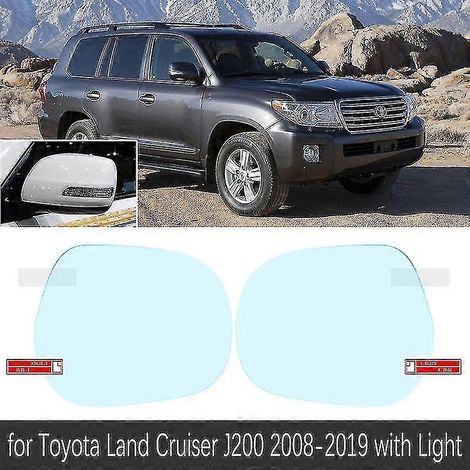 Film de protection pour rétroviseur intérieur de Toyota Land Cruiser 200 J200 LC200 (2008-2019) : protection intégrale anti-buée et imperméable, compatible avec les clignotants intégrés. (1/5)